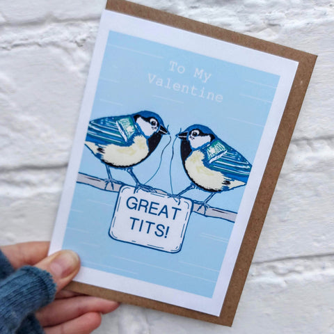 Bird's Valentine's Card