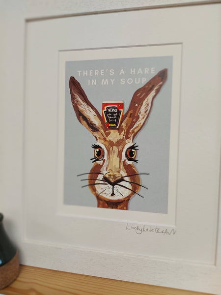 Hare in my Soup Print