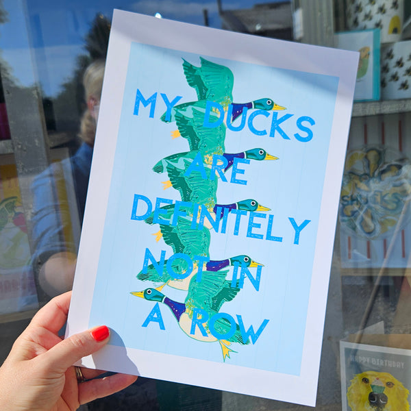 Ducks are NOT in a Row