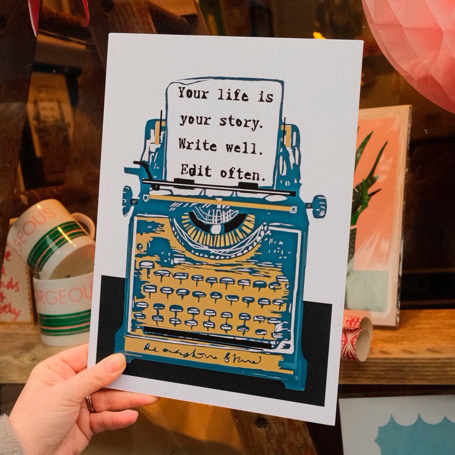 Typewriter Print