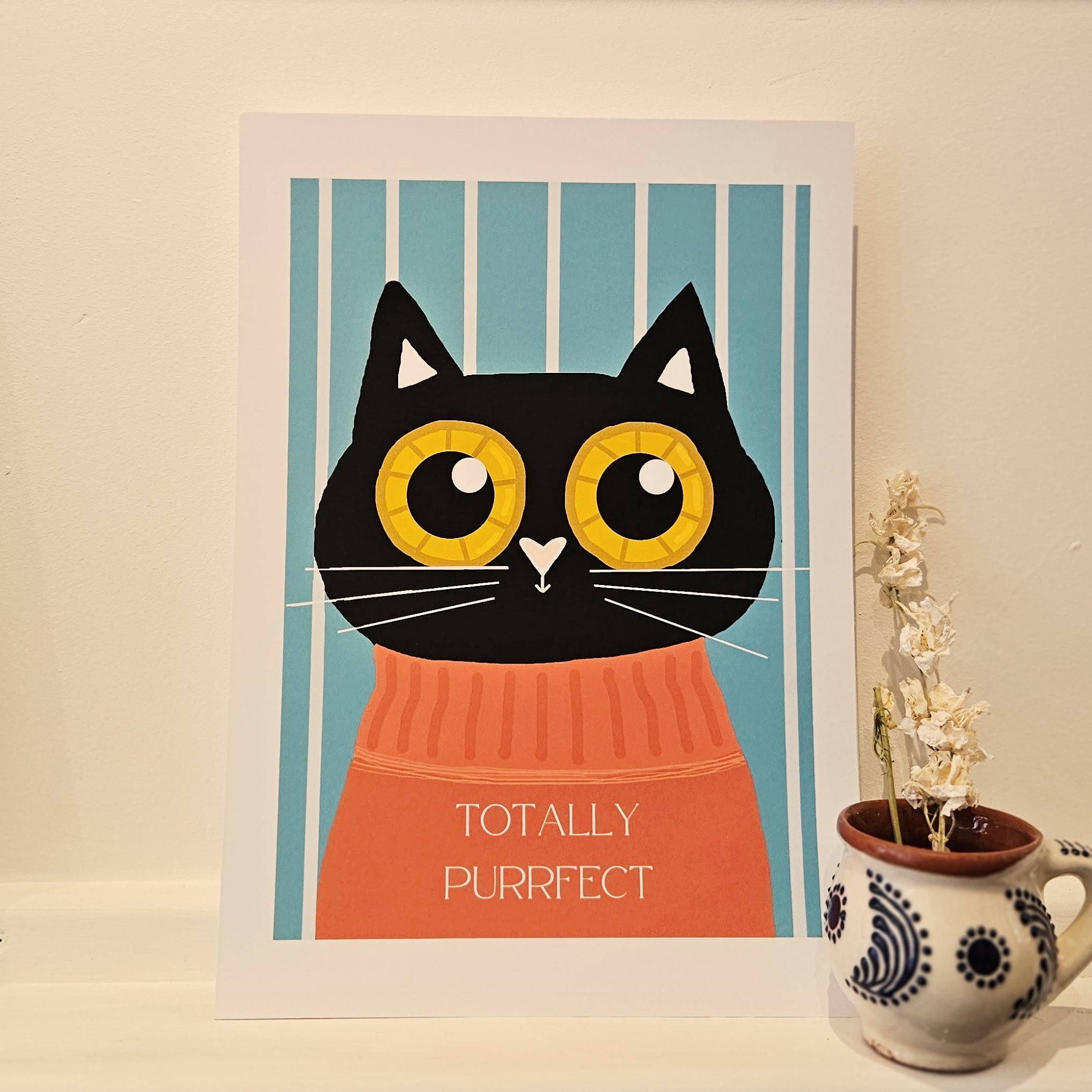 Totally Purrfect Print