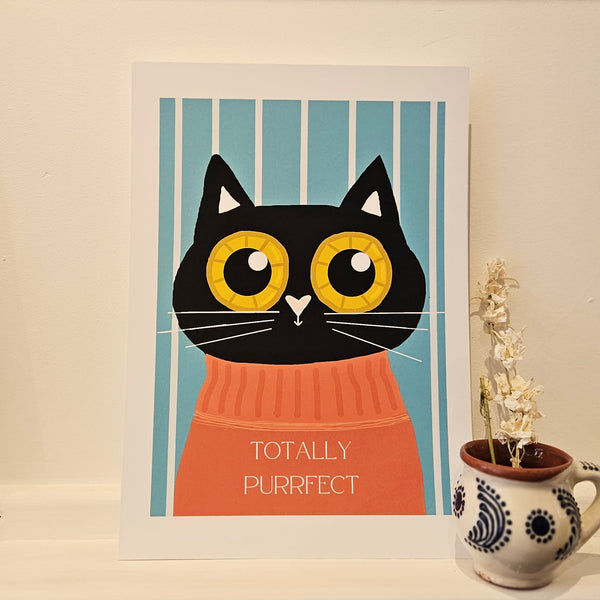 Totally Purrfect Print