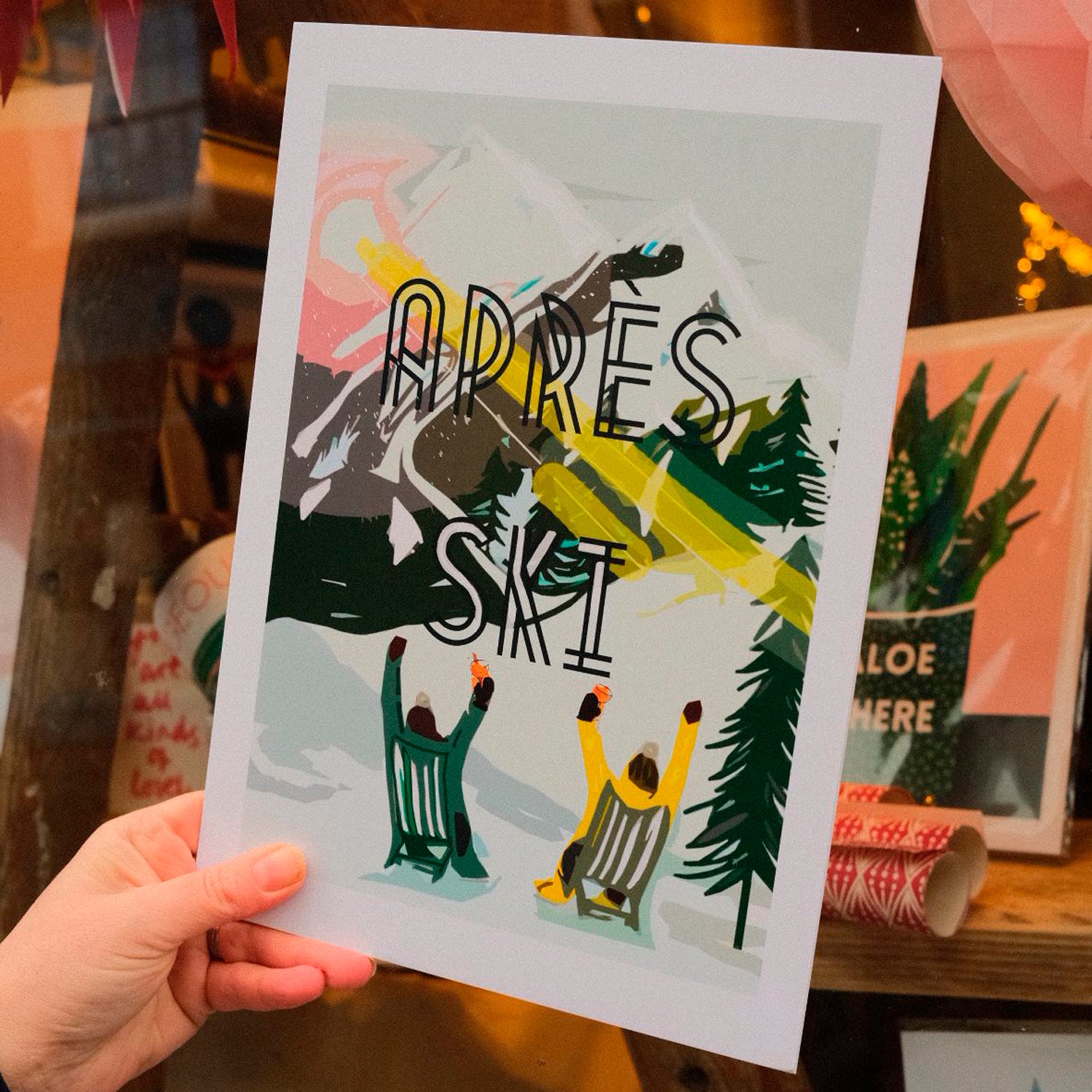 Aprés Ski Print