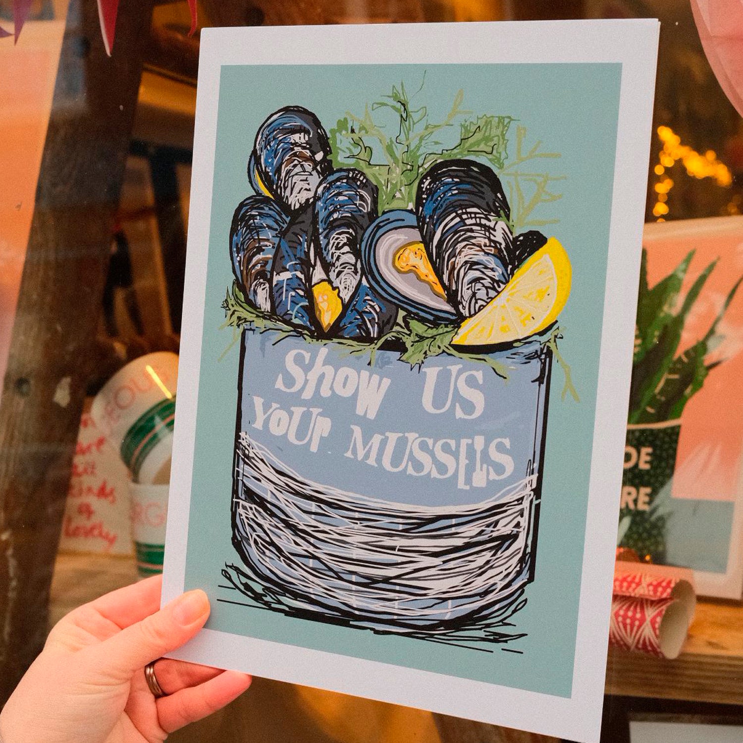 Mussels Print