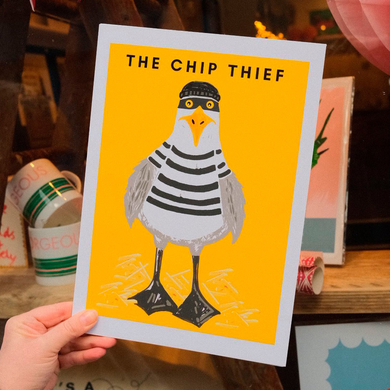 Chip Thief Print
