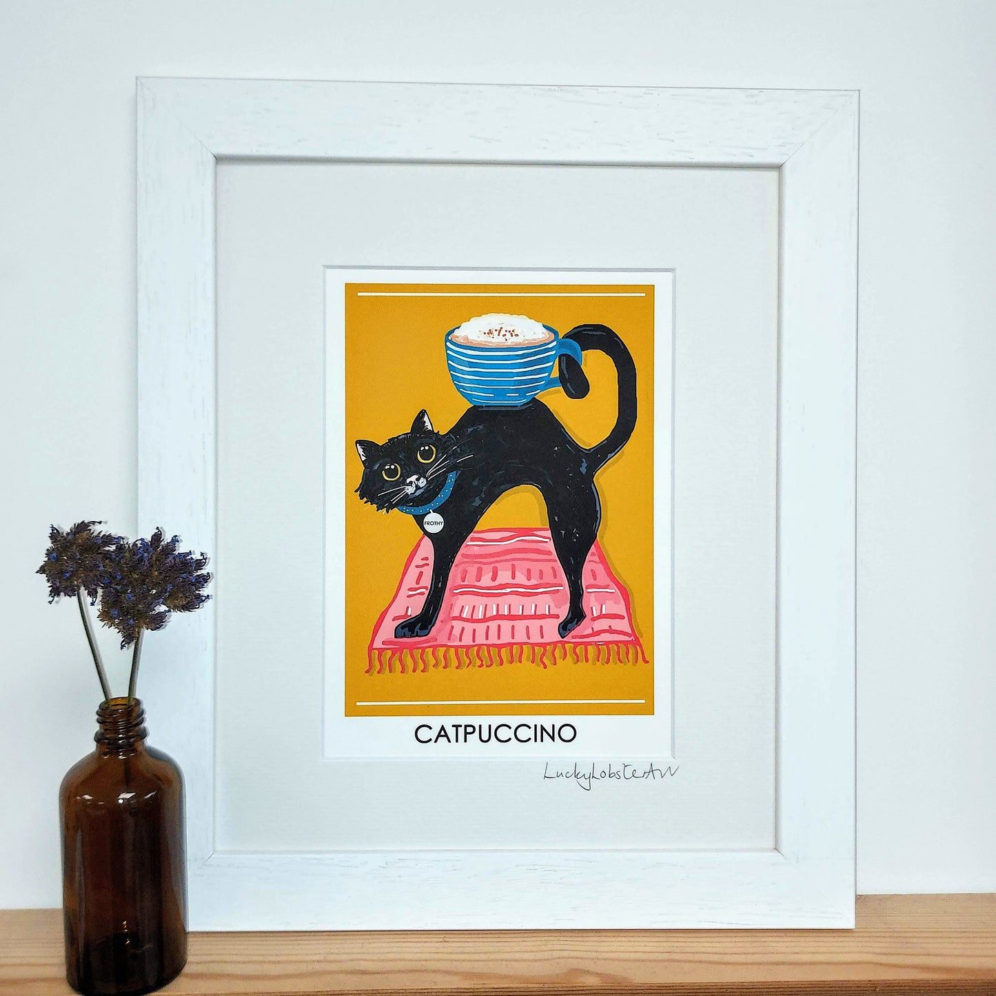 Catpucino Print