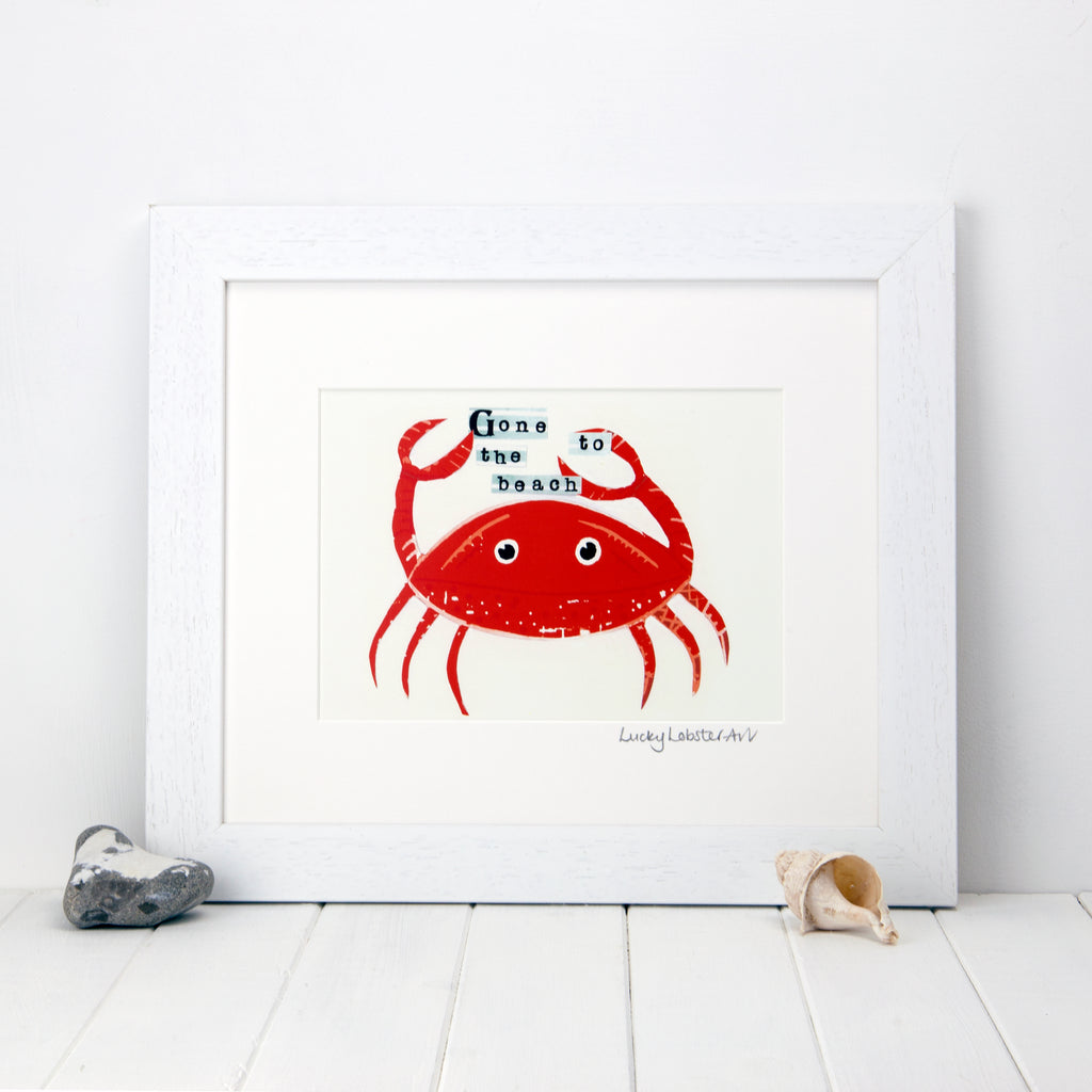 Coastal Crab Print