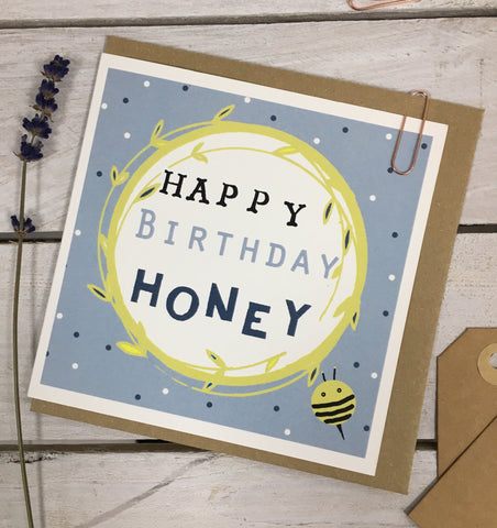 Happy Birthday Honey Card