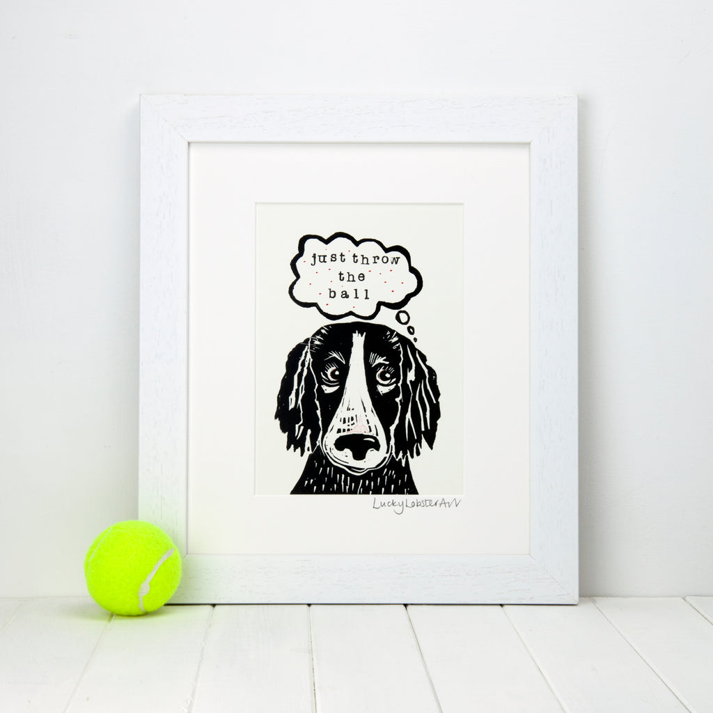 Springer Spaniel Dog Print