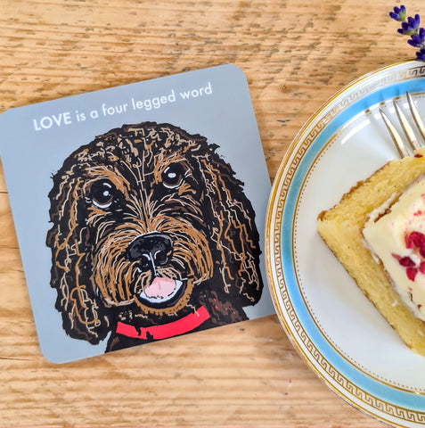 Cockapoo Coaster (Brown)