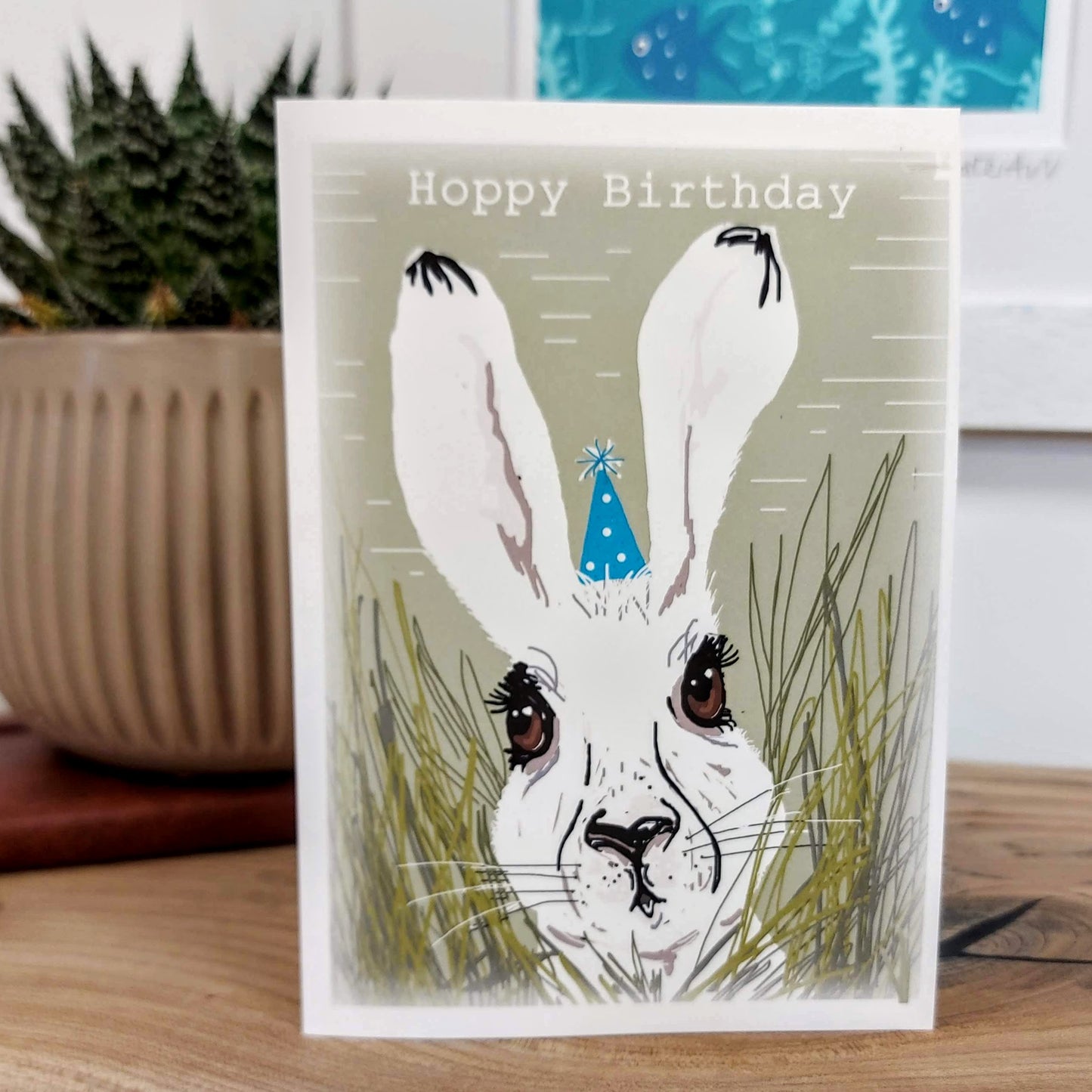 Hoppy Birthday Card