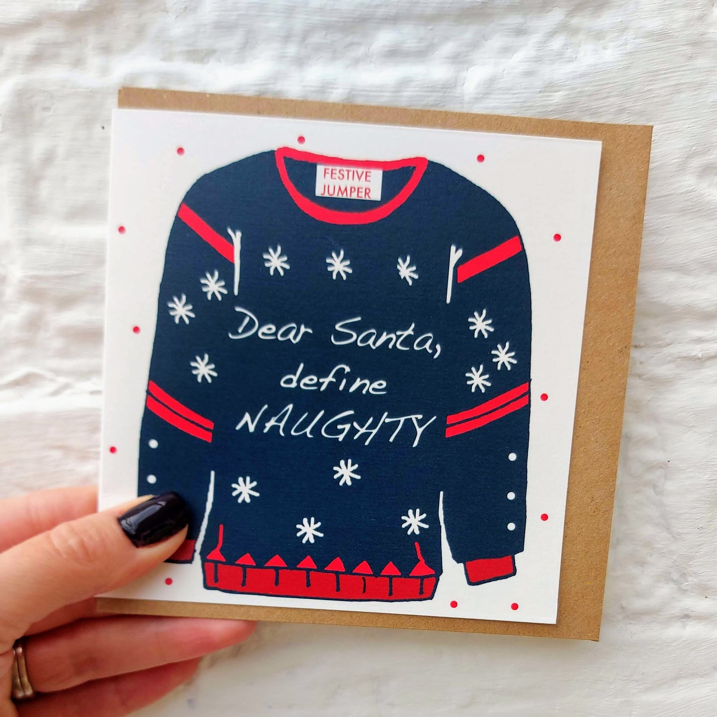 Naughty List Card