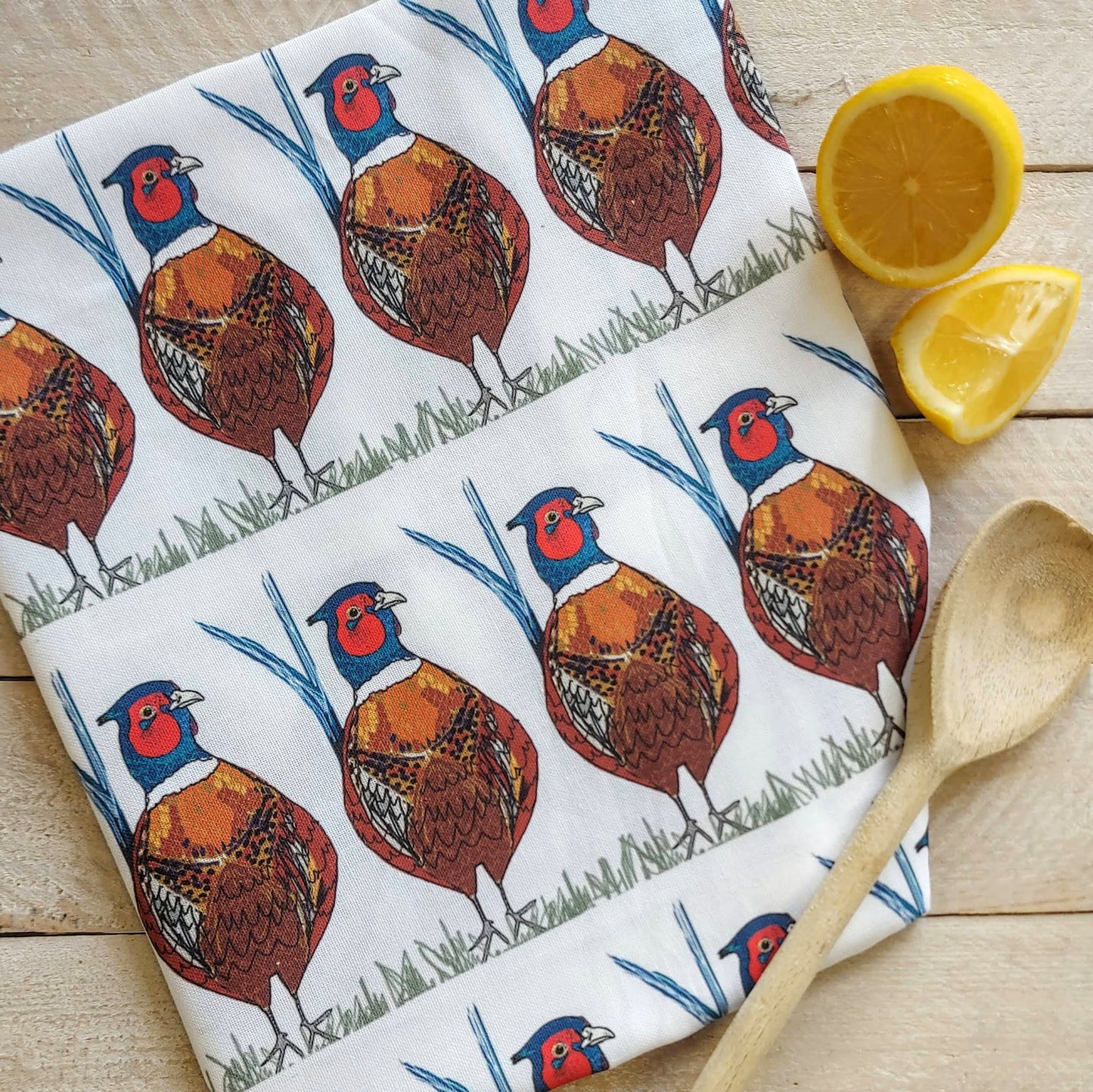 Pheasant Tea Towel