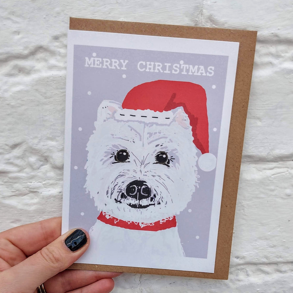 Westland Terrier Christmas Card